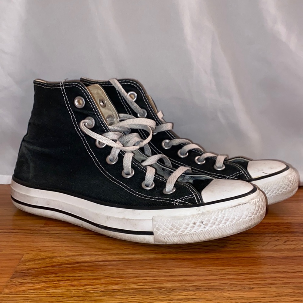 Black Hightop Converse